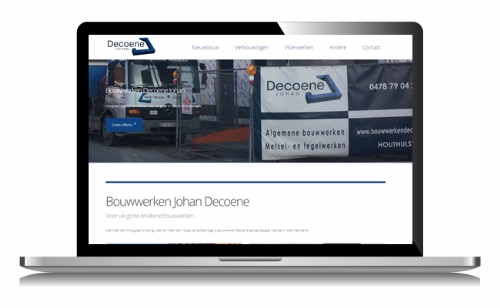 Website voor bouwwerken