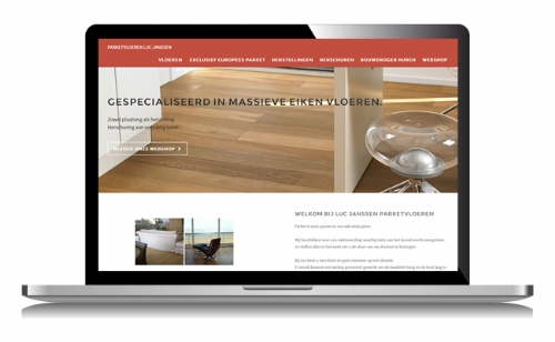 Website voor parketvloeren