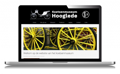 Website voor museum