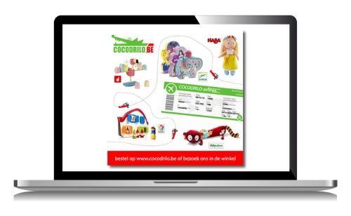 Website voor brochure