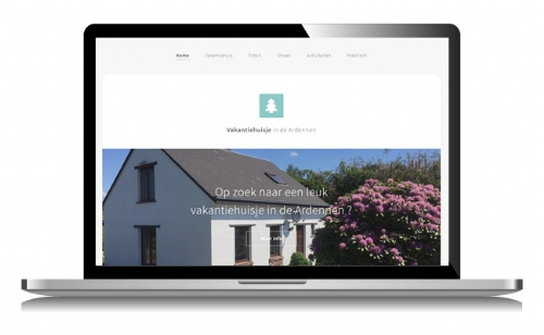 Website voor vakantiehuisje